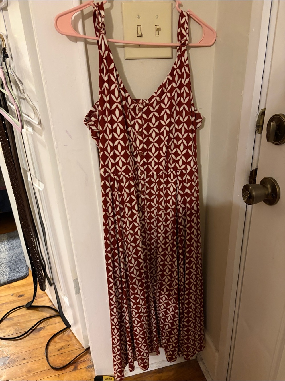 Torrid super soft midi Dress - Sleeveless V-Neck with pockets size 2